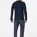 Schiesser Schiesser Pyjama long bleu nuit 180249 58/3XL