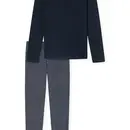 Schiesser Schiesser Pyjama long bleu nuit 180249 58/3XL