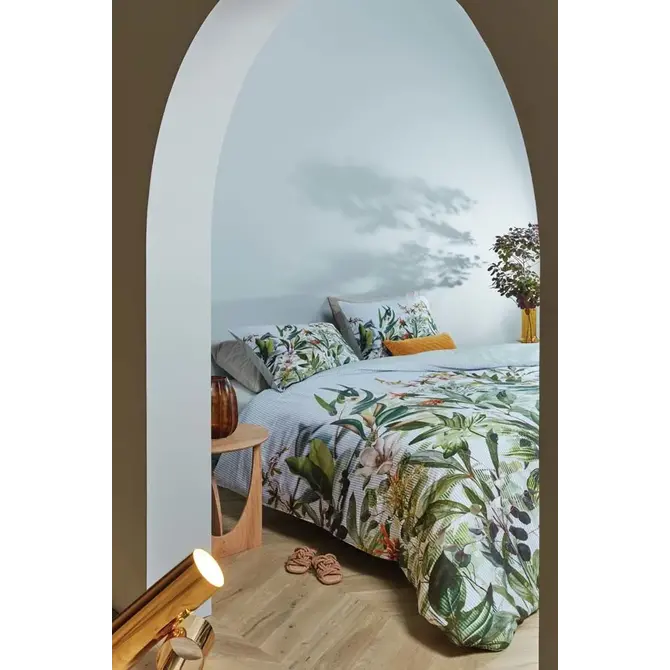 Kardol & Verstraten Enveloppe de couette Cadence Blue Green 200x200/220