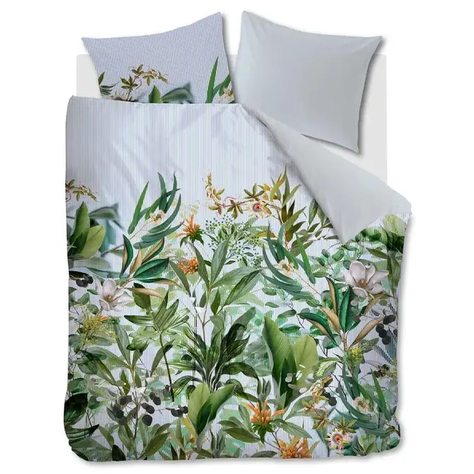 Kardol & Verstraten Enveloppe de couette Cadence Blue Green 200x200/220