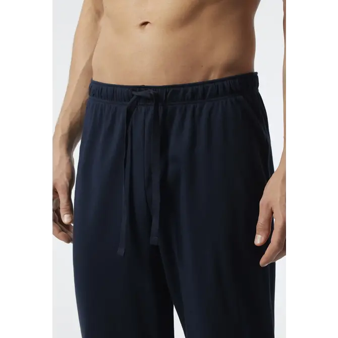 Schiesser Pyjama long bleu foncé 178108 54/XL