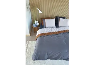 Silvana dekbedovertrek Alani - Blauw 200x200/220 cm