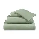 Vandyck Vandyck Verona Plain Gastendoekje 30x50 smoke green