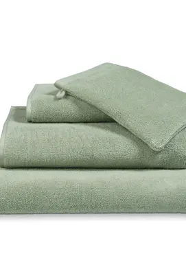 Vandyck Verona Plain Gastendoekje 30x50 smoke green