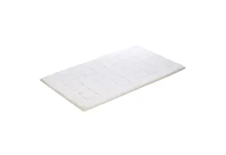 Vossen Tapis de bain Exclusive White 60x100