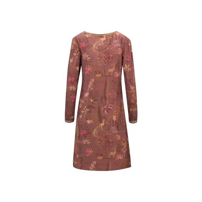 Pip Studio Dana Long Sleeve Nightdress Alberi Pink S