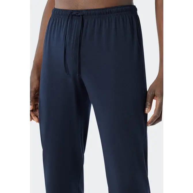 Schiesser Pyjama long bleu foncé 178116 54/XL