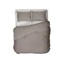 Kayori Kayori Rui Housse de couette Peached Twill 200x200/220 Grey