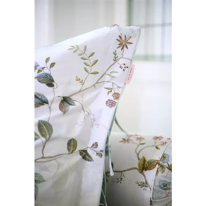Pip Studio Kawai Flower - Housse de couette blanche 240x200/220 cm