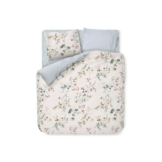 Pip Studio Kawai Flower Dekbedovertrekken- White 240x200/220 cm