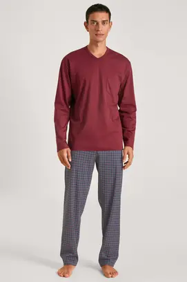 Calida Heren Pyjama 42489 Mars Red XL