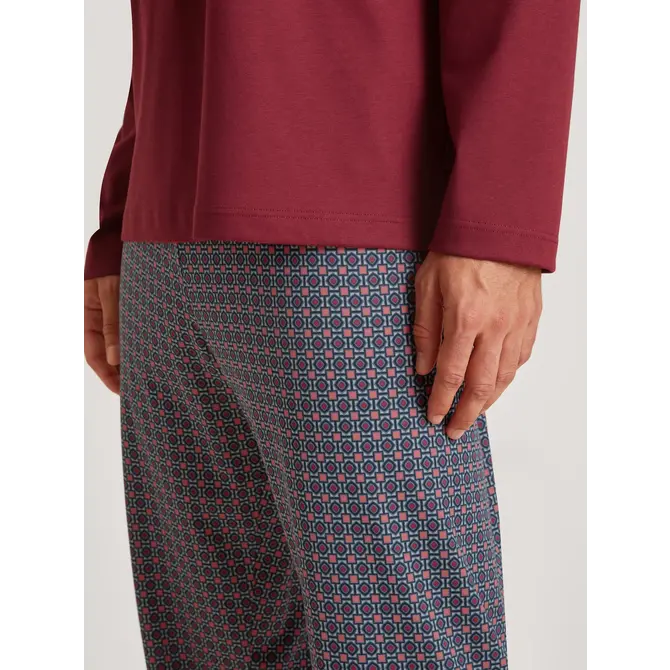 Calida Heren Pyjama 42489 Mars Red XL