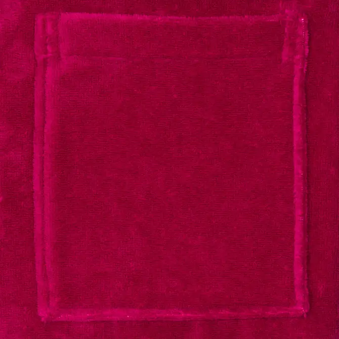 Vossen Badjas Poppy cranberry/light fuchsia  XL