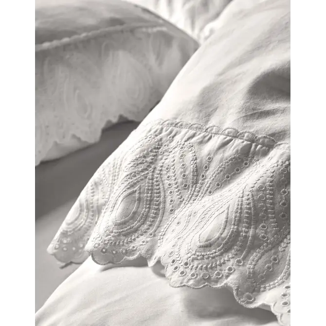 Essenza Maen  dekbedovertrek White 2p set 240x220