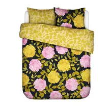 Covers & Co Bloom with a view Dekbedovertrek Black 140x200/220