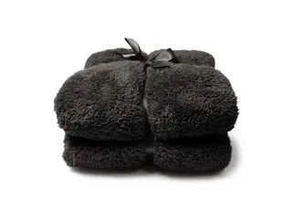 Unique Living Teddy plaid 150x200cm dark grey
