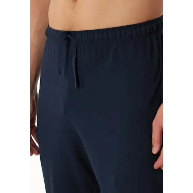 Schiesser Pyjama long bleu nuit 180270 54/XL