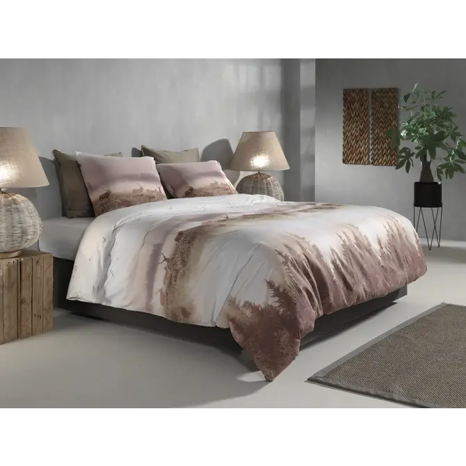 Zo!Home Nizan housse de couette 140x200/220 Natural