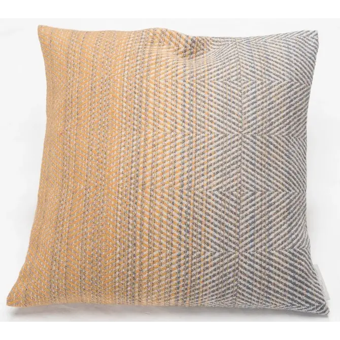 David Fussenegger sierkussenhoes NOVA - gradient/herringbone 50x50 cm gold