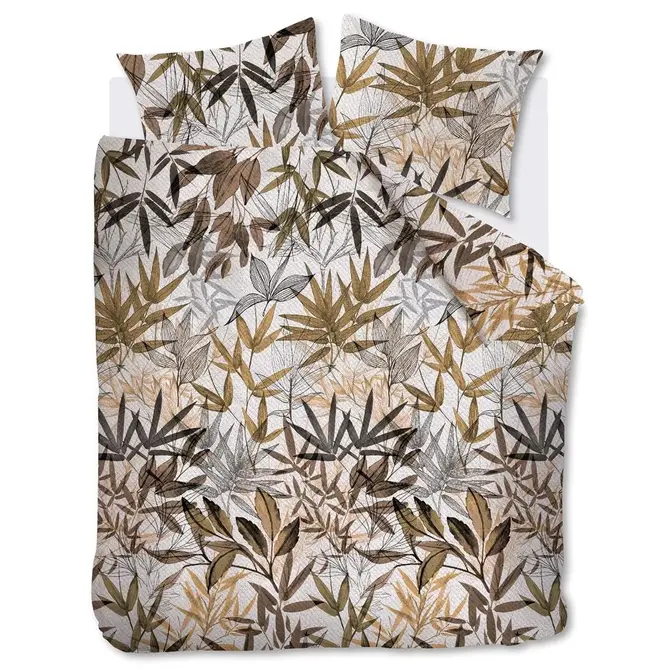 Beddinghouse Dekbedovertrek Mya Brown 200x200/220 cm