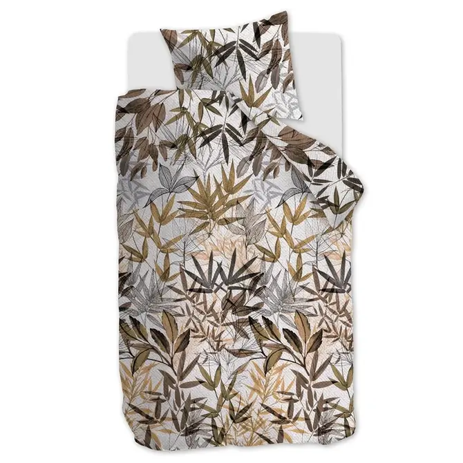 Beddinghouse Housse de couette Mya Brown 200x200/220 cm