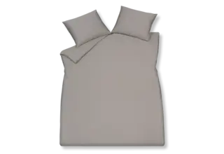Vandyck Home 90 Sateen 250 Tc Steelgrey 1-Persoons (140X200/220 + 1 Sloop)