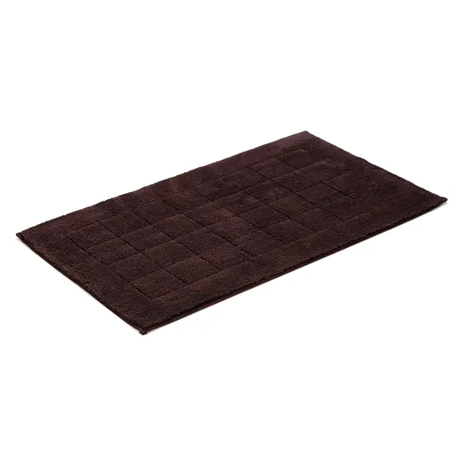 Vossen Tapis de bain Exclusive Dark Brown 60x100