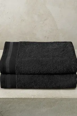 De Witte Lietaer serviette de bain Excellence 70x140 noir