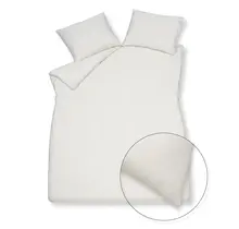 Vandyck Purity Bari Housse de couette Cream Tan 1 personne (140x200/220)
