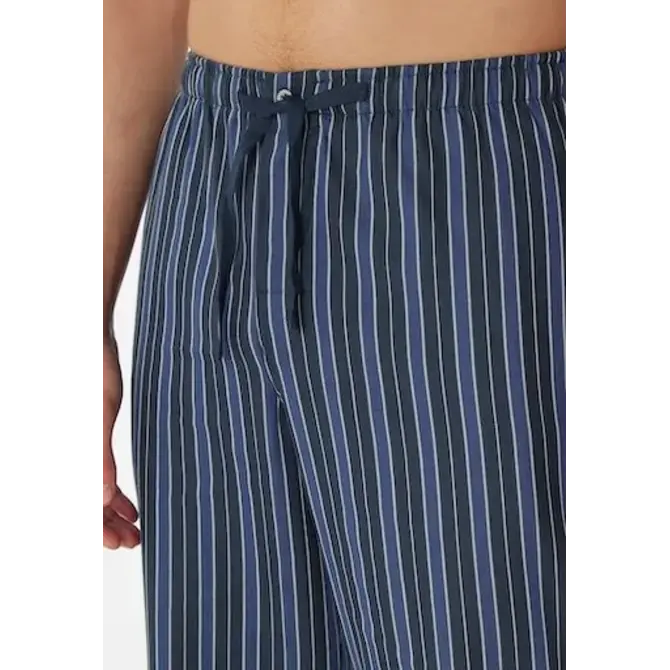 Schiesser Pyjama long bleu nuit 180275 48/S