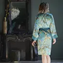 Beddinghouse Beddinghouse x Van Gogh Museum Kimono fleur d'amandier - Bleu L/XL