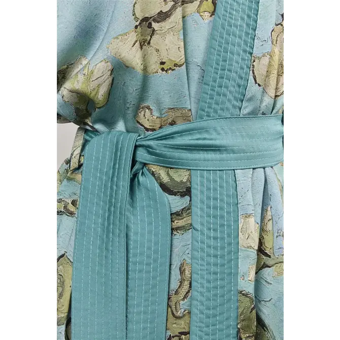 Beddinghouse x Van Gogh Museum Kimono fleur d'amandier - Bleu L/XL Beddinghouse x Van Gogh Museum Kimono fleur d'amandier - Bleu L/XL