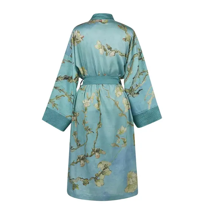 Beddinghouse x Van Gogh Museum Kimono fleur d'amandier - Bleu L/XL Beddinghouse x Van Gogh Museum Kimono fleur d'amandier - Bleu L/XL