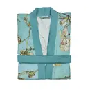 Beddinghouse Beddinghouse x Van Gogh Museum Kimono fleur d'amandier - Bleu L/XL