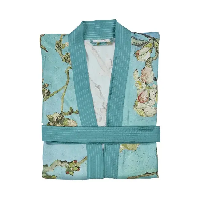 Beddinghouse x Van Gogh Museum Kimono fleur d'amandier - Bleu L/XL Beddinghouse x Van Gogh Museum Kimono fleur d'amandier - Bleu L/XL
