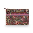 Pip Studio Pip Studio Cosmetic Bag Combi Tutti i Fiori Pink 26x18x7.5cm/22x13x1cm