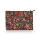 Pip Studio Pip Studio Cosmetic Bag Combi Tutti i Fiori Pink 26x18x7.5cm/22x13x1cm