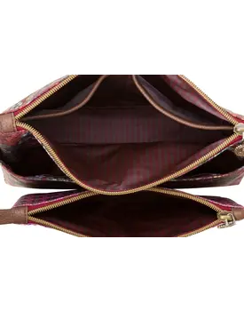 Pip Studio Cosmetic Bag Combi Tutti i Fiori Pink 26x18x7.5cm/22x13x1cm