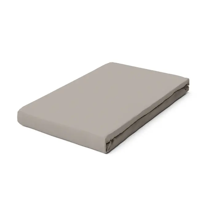 Schlafgut Pure Jersey Topper Fitted Sheet S - 90x190 - 100x220 496 Sand Mid