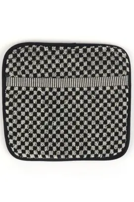 Bunzlau Castle Pannenlap Small Check Black