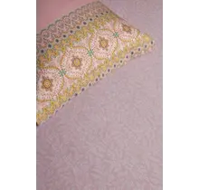 Drap-housse Leafy de Pip Studio - Rose 180 x 200/210/220 cm Hauteur des coins : 30 cm