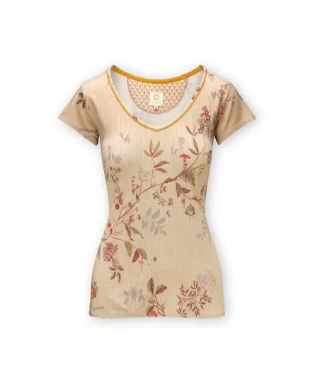 Pip Studio Toy Short Sleeve Top Amor de Dios Sand XL