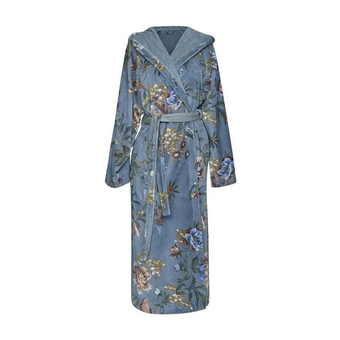 Pip Studio Peignoir Secret Garden Bleu XL