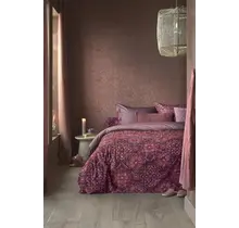 Pip Studio Il Mosaico Dekbedovertrek  Donkerrood 260x200/220 cm