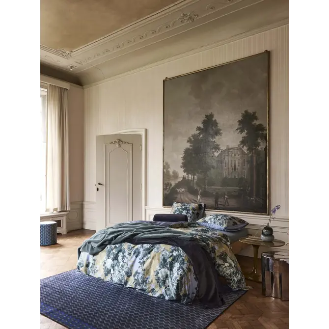 Essenza Leila  dekbedovertrek Chambray blue 2p set 260x220