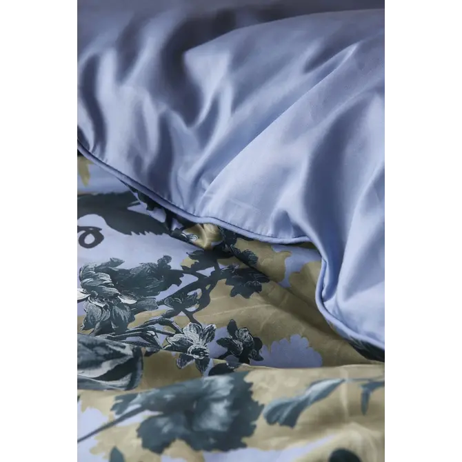 Essenza Leila  dekbedovertrek Chambray blue 2p set 260x220