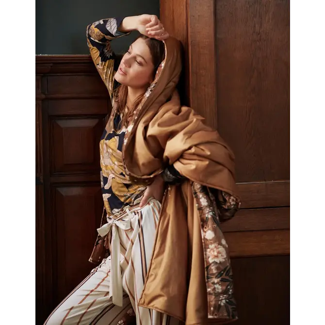 Essenza Waona Gwyneth Top Manches longues S Nightblue Essenza Waona Gwyneth Top Manches longues S Nightblue