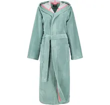 Cawö Badjas met capuchon 830 Doubleface  fjord 48/50