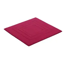 Vossen Bidetmat Feeling cranberry 60x60