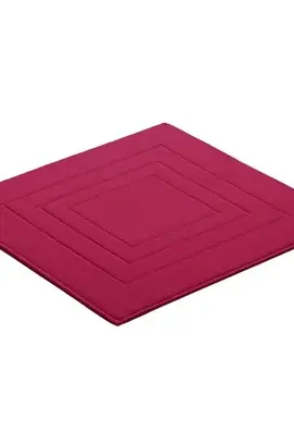 Vossen Tapis de bidet Feeling cranberry 60x60